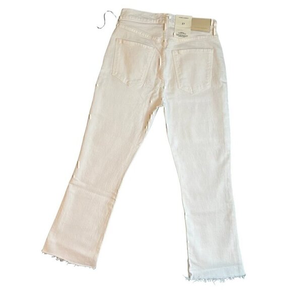 CITIZENS OF HUMANITY JEANS MIDRISE,LOW STRETCH,ANCKLE LENGTH, 99%COTTON, SIZE 27 - Picture 4 of 12